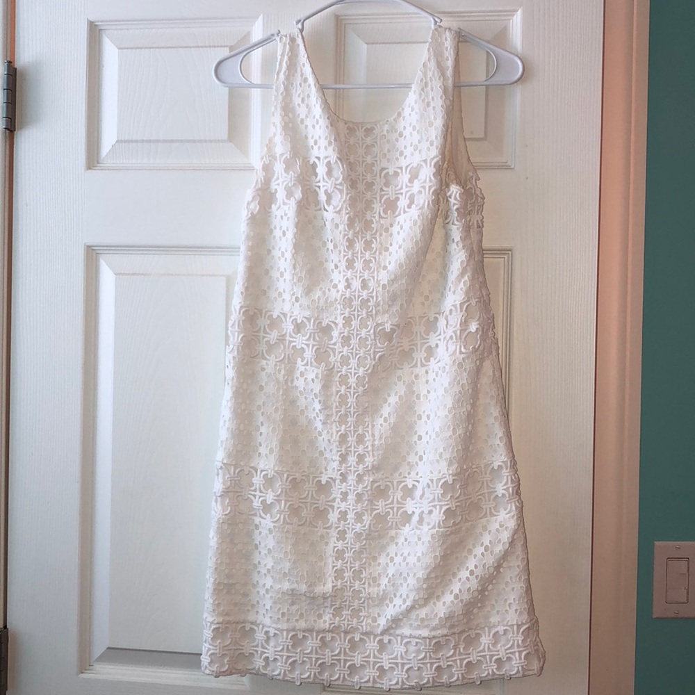 White Lilly Pulitzer dress